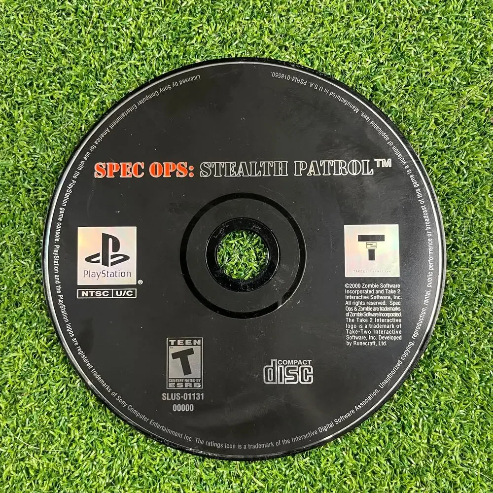 Spec Ops: Stealth Patrol (Sony PlayStation 1, 2000) Disc Only Tested